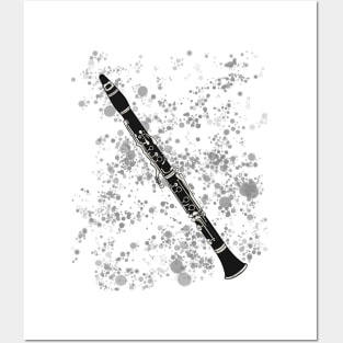 Clarinet Teacher Clarinetist Woodwind Musician Posters and Art